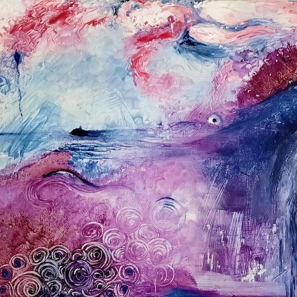 abstract oil painting
